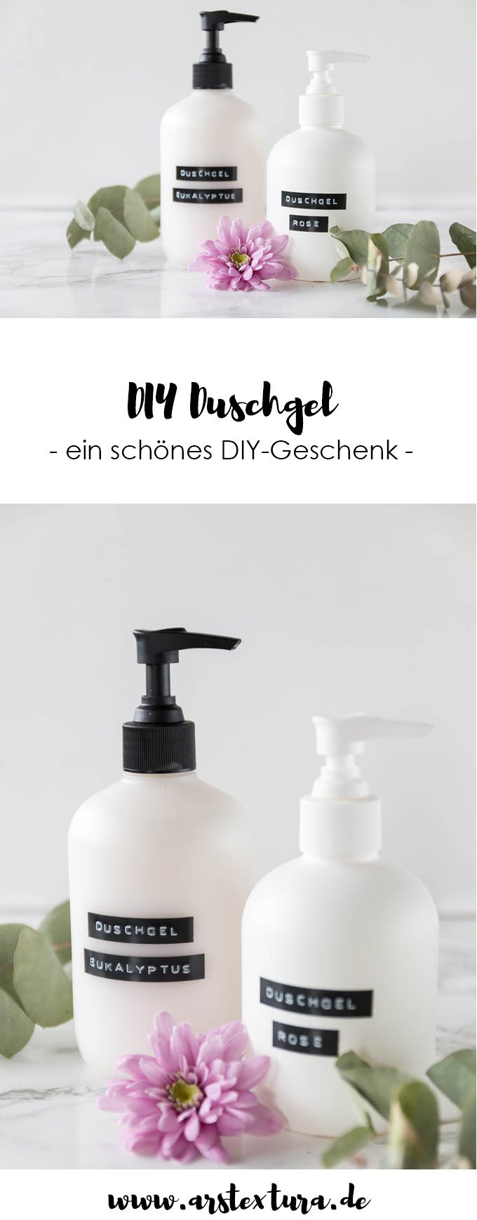 DIY Duschgel selber machen | ein schönes DIY Geschenk zu Weihnachten | #diygeschenk #diy #duschgel 