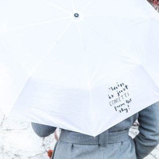 DIY Regenschirm - Rain is just confetti from the sky