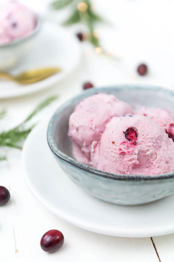 Cranberry Eis Rezept - das perfekte Dessert zum Weihnachtsmenü | ars textura - Foodblog