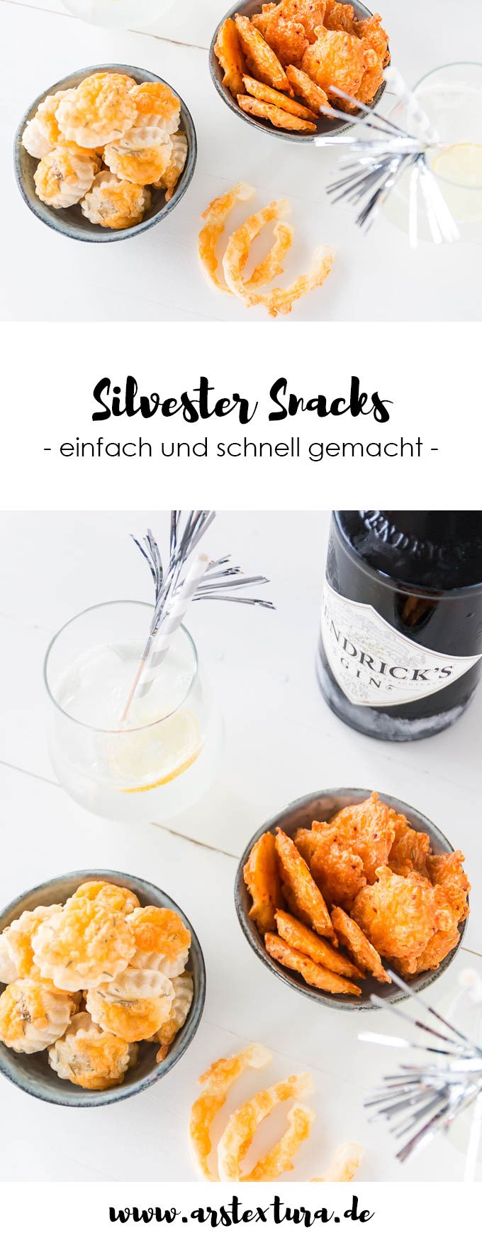 Silvester Snacks mit Blätterteig - Party Fingerfood  | ars textura - DIY Blog