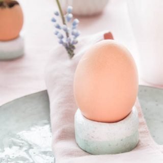 DIY Eierwärmer aus Salzteig selber machen und Tischdeko zu Ostern