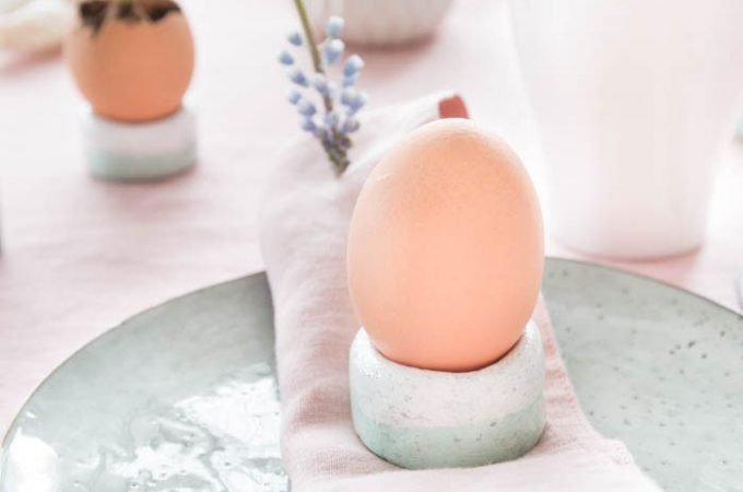 DIY Eierwärmer aus Salzteig selber machen und Tischdeko zu Ostern