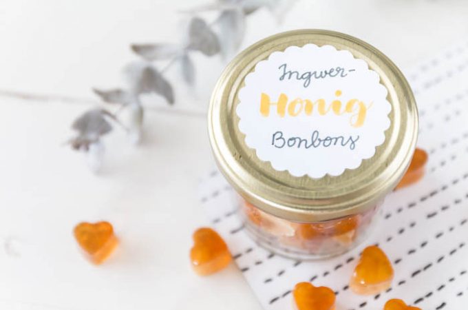 Bonbons selber machen: Rezept für Ingwer-Honig-Bonbons | ars textura - DIY Blog