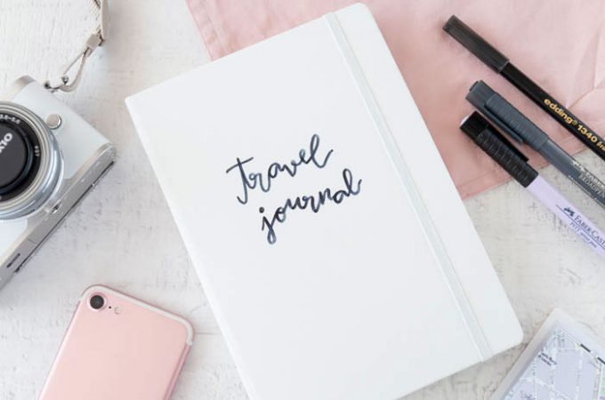 travel journal selber machen