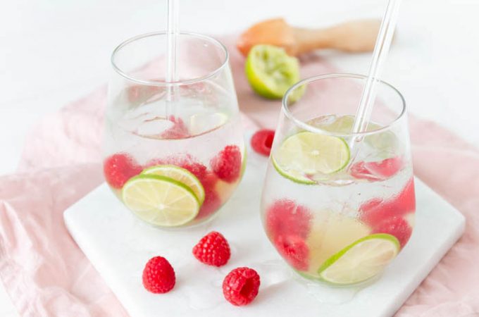 Rezept Himbeer-Limette Gin Tonic