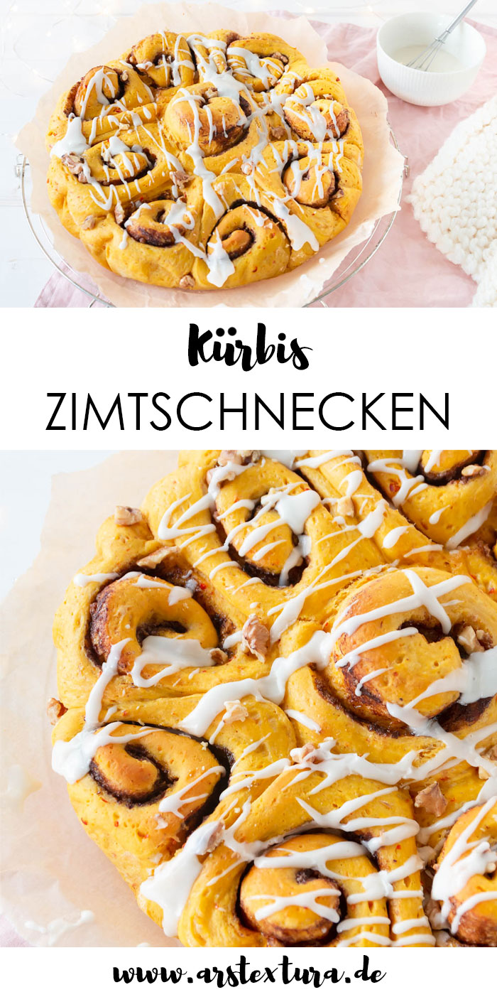 Kürbis Zimtschnecken Rezept