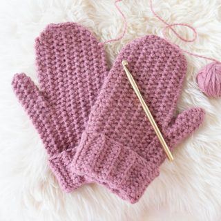 Einfache Handschuhe häkeln
