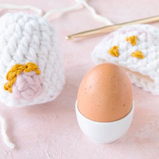 Einfache Eierwärmer häkeln mit Anleitung