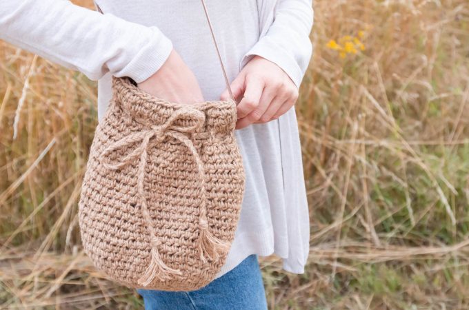 Anleitung Tasche häkeln im Boho Look