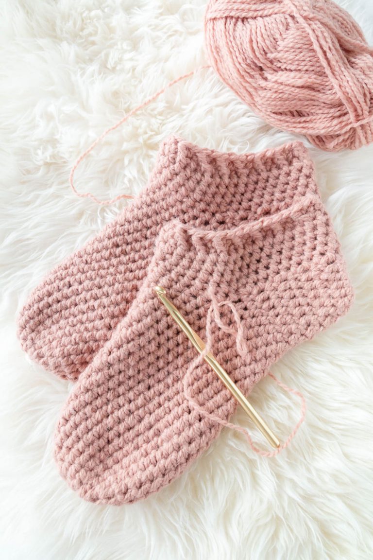 Einfache Socken häkeln ars textura DIYBlog Einfache Socken häkeln ars textura DIYBlog