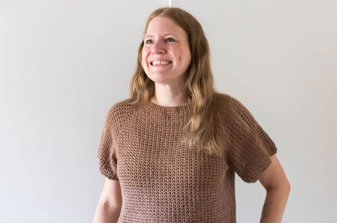 Anleitung: Einfaches Raglanärmel Shirt häkeln